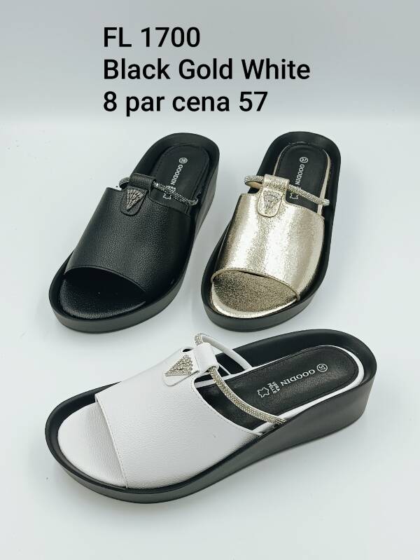 Klapki damskie Roz 36-41/ 8 par